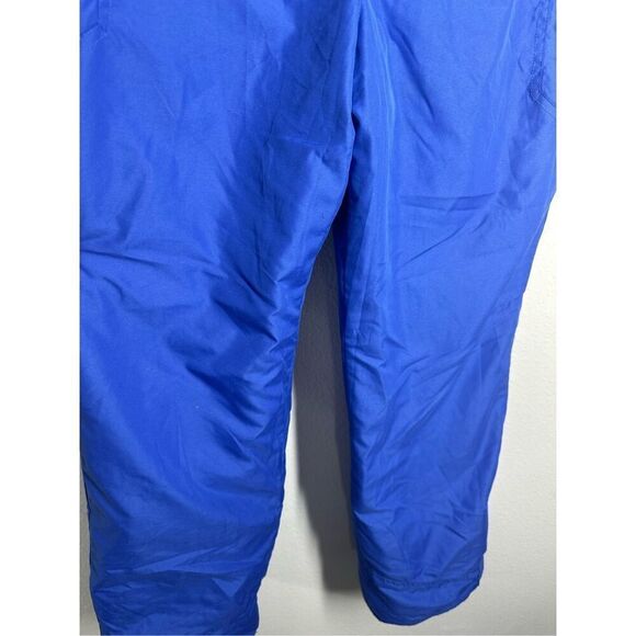 Columbia Ski Snow Pants Overall Bibs Blue Unisex Adjustable Purple Size 14/16Y - Picture 3 of 16